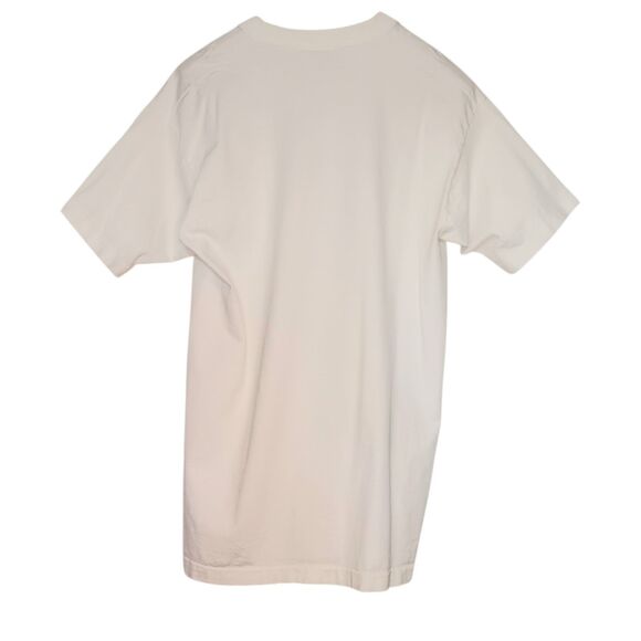 VTG Captain Morgan Original Spiced Rum T-Shirt Single Stitch Blue Red Size Large - Picture 3 of 16